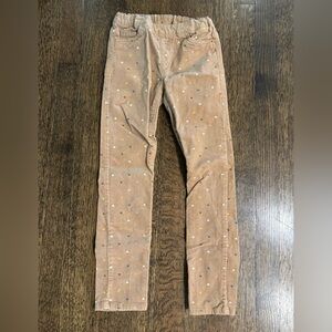 Girls corduroy pants 7-8y